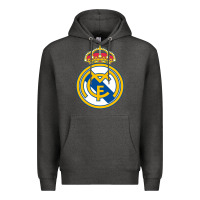 Charcoal Heather real,madrid Premium Hoodie - DesignPulse