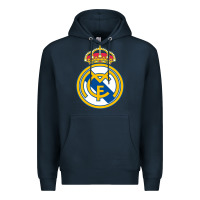Navy real,madrid Premium Hoodie - DesignPulse