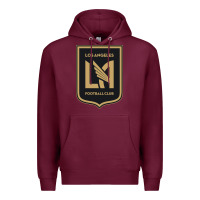 Burgundy LAFC Premium Hoodie - DesignPulse