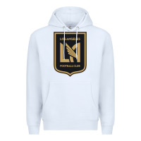 White LAFC Premium Hoodie - DesignPulse