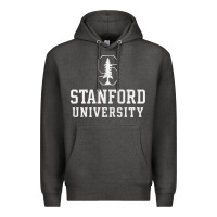 Charcoal Heather stanford university logo Premium Hoodie - DesignPulse