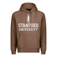 Chestnut stanford university logo Premium Hoodie - DesignPulse