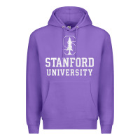 Purple stanford university logo Premium Hoodie - DesignPulse