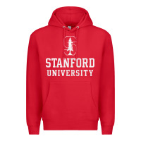 Red stanford university logo Premium Hoodie - DesignPulse