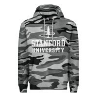 Slate Camo stanford university logo Premium Hoodie - DesignPulse