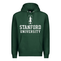 Sports Green stanford university logo Premium Hoodie - DesignPulse