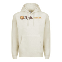 Oatmeal Heather ziggi's coffee Premium Hoodie - DesignPulse
