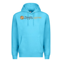 Ocean Blue ziggi's coffee Premium Hoodie - DesignPulse