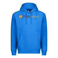 True Royal ziggi's coffee Premium Hoodie - DesignPulse