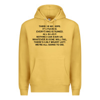 Antique Gold there is no hope its fucked everything is ruined Premium Hoodie - DesignPulse