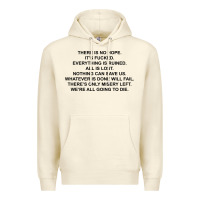 Sandshell there is no hope its fucked everything is ruined Premium Hoodie - DesignPulse