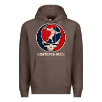 Coffee grateful dude Premium Hoodie - DesignPulse