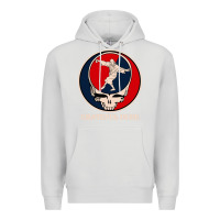 Dove Grey grateful dude Premium Hoodie - DesignPulse