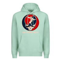 Seafoam grateful dude Premium Hoodie - DesignPulse