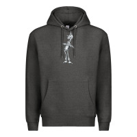 Charcoal Heather vintage wizard of oz tinman Premium Hoodie - DesignPulse