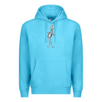 Ocean Blue vintage wizard of oz tinman Premium Hoodie - DesignPulse