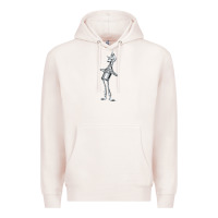 Pale Pink vintage wizard of oz tinman Premium Hoodie - DesignPulse