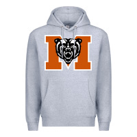 Heather Grey mercer bears Premium Hoodie - DesignPulse