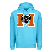 Ocean Blue mercer bears Premium Hoodie - DesignPulse