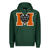 Sports Green mercer bears Premium Hoodie - DesignPulse