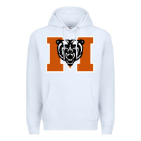 White mercer bears Premium Hoodie - DesignPulse