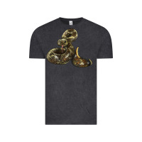 Vintage Black Rattlesnake Vintage Tee - LillyAllenDesigns