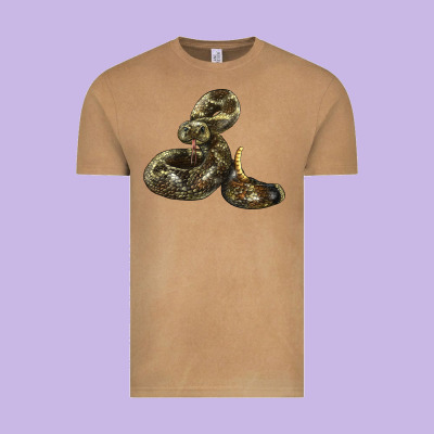Rattlesnake Vintage Tee Designed By Lillyallendesigns