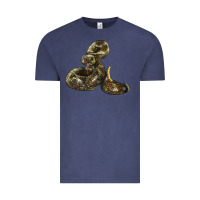 Vintage Denim Rattlesnake Vintage Tee - LillyAllenDesigns