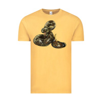 Vintage Mustard Rattlesnake Vintage Tee - LillyAllenDesigns