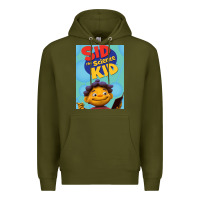 Army Green Sid The Science Kid for friend Premium Hoodie - DesignPulse