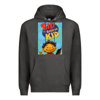 Charcoal Heather Sid The Science Kid for friend Premium Hoodie - DesignPulse