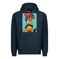 Navy Sid The Science Kid for friend Premium Hoodie - DesignPulse
