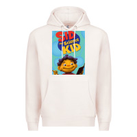 Pale Pink Sid The Science Kid for friend Premium Hoodie - DesignPulse