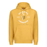 Mustard bill and bob coffee shop aa recovery gift t shirt Premium Hoodie - PixelWave