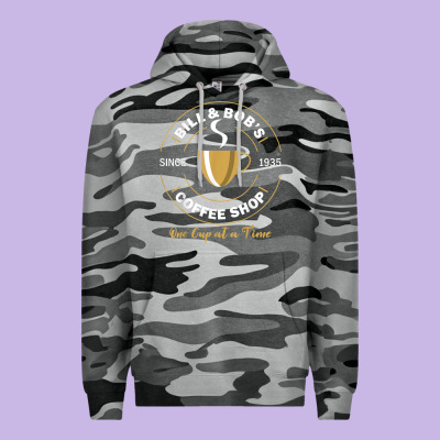 Bill And Bob Coffee Shop Aa Recovery Gift T Shirt Premium Hoodie Designed By Pixelwave