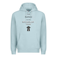 Blue Mist the rapture is my retirement plan bible heaven jesus Premium Hoodie - PixelWave