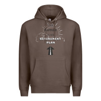 Coffee the rapture is my retirement plan bible heaven jesus Premium Hoodie - PixelWave