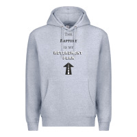 Heather Grey the rapture is my retirement plan bible heaven jesus Premium Hoodie - PixelWave
