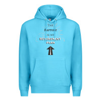 Ocean Blue the rapture is my retirement plan bible heaven jesus Premium Hoodie - PixelWave