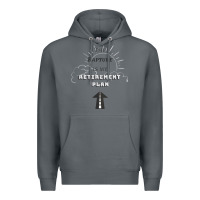Rock the rapture is my retirement plan bible heaven jesus Premium Hoodie - PixelWave