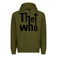 Army Green the,who,the,who,collection Premium Hoodie - PixelWave