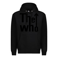 Black the,who,the,who,collection Premium Hoodie - PixelWave