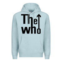Blue Mist the,who,the,who,collection Premium Hoodie - PixelWave