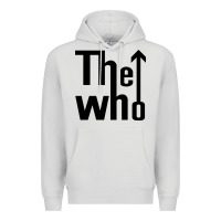 Dove Grey the,who,the,who,collection Premium Hoodie - PixelWave