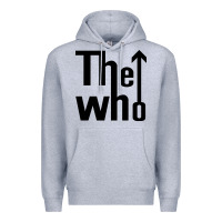 Heather Grey the,who,the,who,collection Premium Hoodie - PixelWave