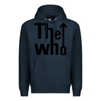 Navy the,who,the,who,collection Premium Hoodie - PixelWave