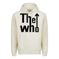 Oatmeal Heather the,who,the,who,collection Premium Hoodie - PixelWave