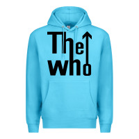 Ocean Blue the,who,the,who,collection Premium Hoodie - PixelWave