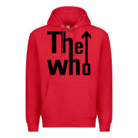 Red the,who,the,who,collection Premium Hoodie - PixelWave