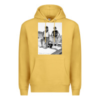 Antique Gold Thelma And Louise Premium Hoodie - PixelWave